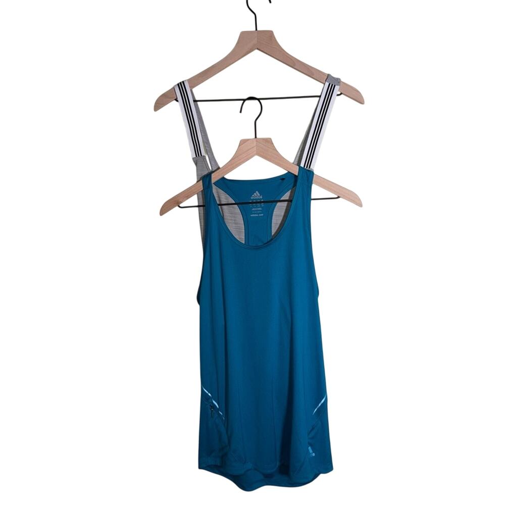 ADIDAS bundle of 2 lightweight athletic workout tanks M